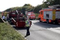 Schwerer VU PKlemm A 57 Rich Innenstadt Hoehe Koeln Chorweiler P216